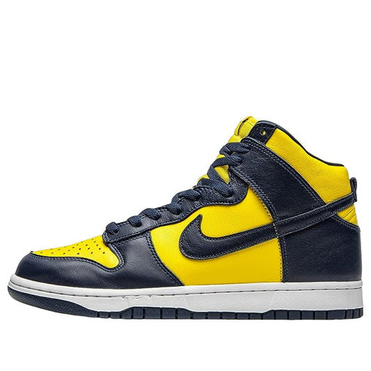 Nike Dunk High LE 'Goldenrod Obsidian'  981012-471 Signature Shoe